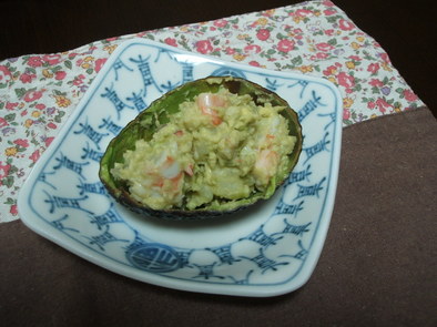 アボカドポテトサラダの写真