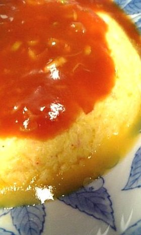 かに玉チリあんかけ