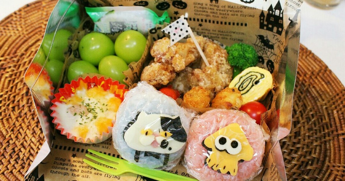 キャラ弁 スプラトゥーン2 遠足 レシピ 作り方 By 92x91 クックパッド 簡単おいしいみんなのレシピが351万品