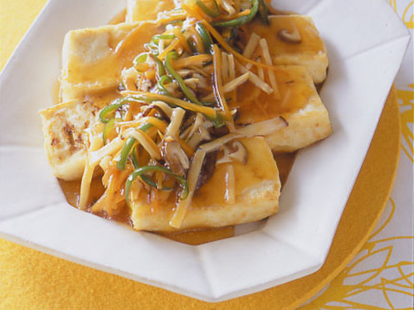 豆腐の野菜あんかけ