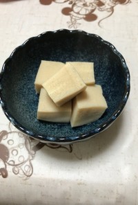 一口高野豆腐の薄味煮