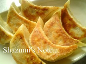 餃子の皮を手作りで!!