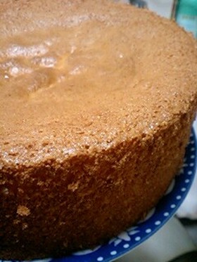 簡単スポンジケーキ(基本)