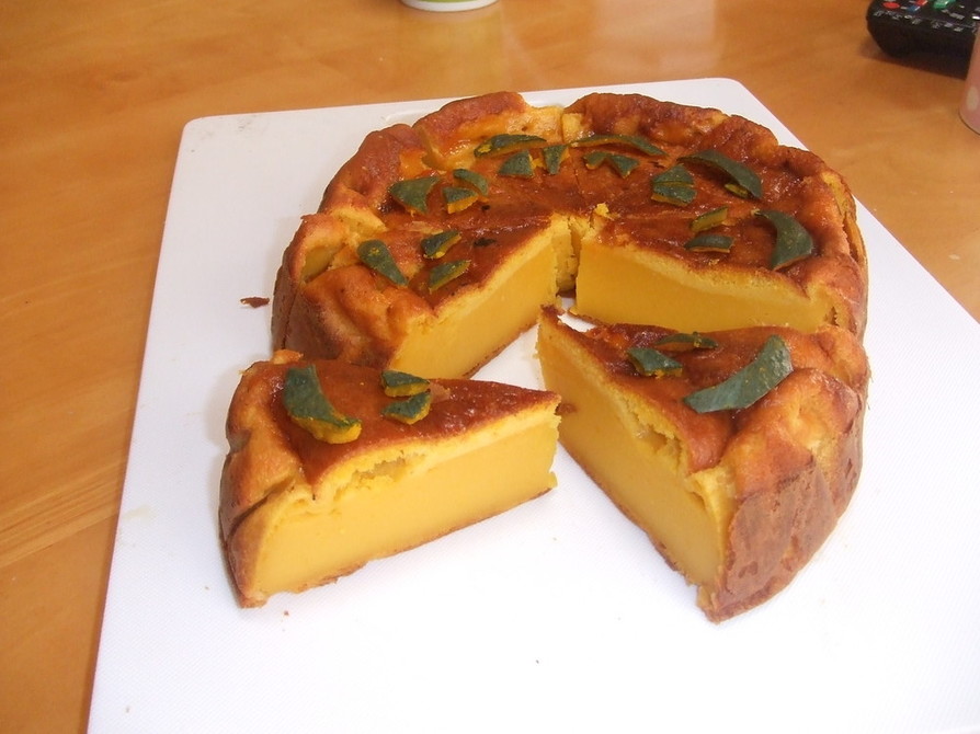 プキンパンプキンケーキのレシピ