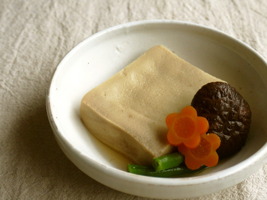 簡単♪高野豆腐と椎茸の煮物（上品甘め）の画像