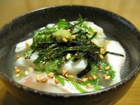 香ばし~い♪鯛茶漬け