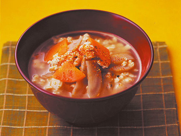 いり豆腐のけんちん汁