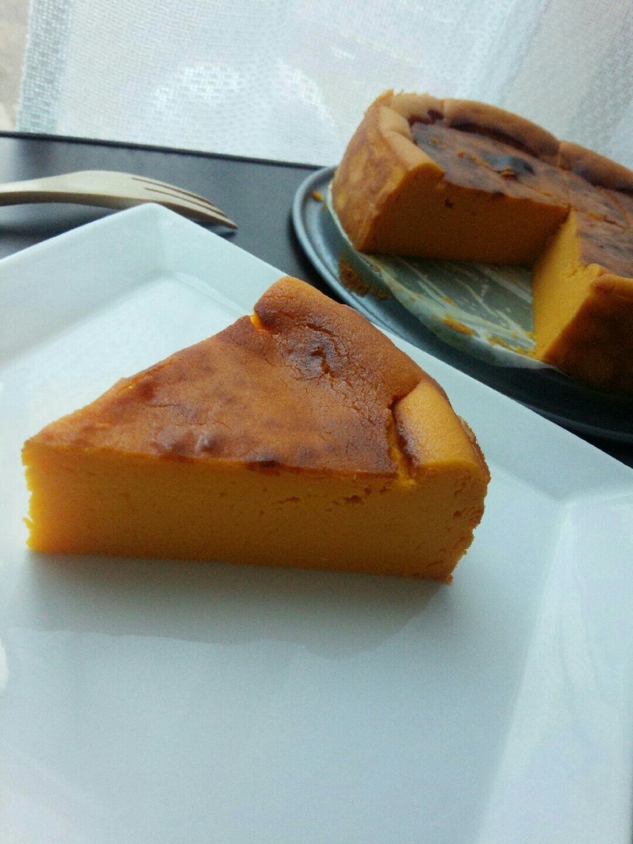 ○秋にピッタリ！かぼちゃのチーズケーキ○の画像