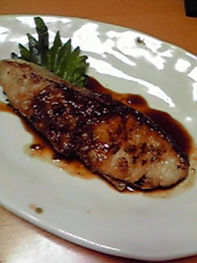 ぶりのにんにく蒸し