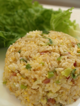 レンジで簡単♪うまうまチャーハン