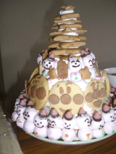 アンパンマン★ツリークリスマスケーキの写真