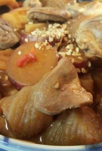 鶏心臓味噌煮（血管ダイエット1179）