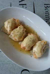 コンビニ食材de鶏の明太子ポテトチーズ！