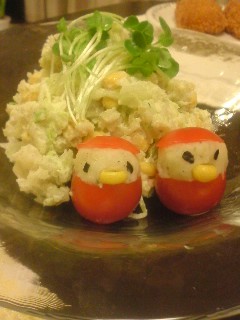 じゃがりこでサンタ??
