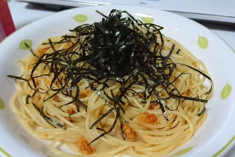 和風うにスパゲッティ レシピ 作り方 By Zinojino クックパッド