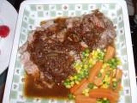 簡単!ロースとビーフ