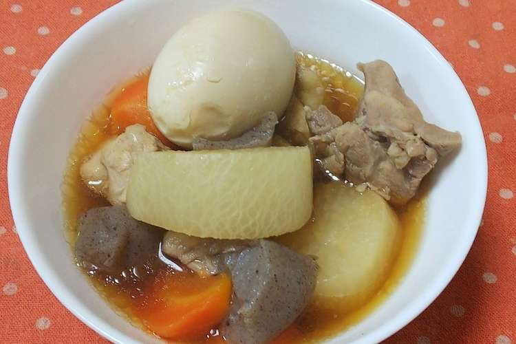 冷凍大根の煮物 レシピ 作り方 By もりもりかーちゃん クックパッド 簡単おいしいみんなのレシピが359万品