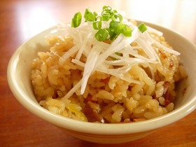 フライパンで中華風ピラフ