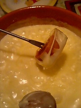 チーズフォンデュ