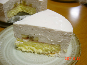 簡単♡木いちごのヨーグルトムースケーキ♡