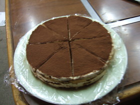 簡単!ワンボルでティラミス風ケーキ