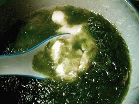 青海苔の茶碗蒸し