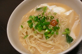 鍋のしめに