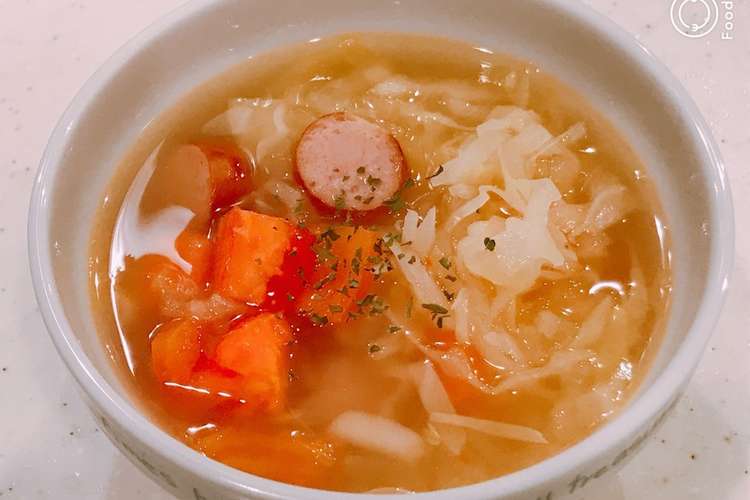 千切りキャベツの コンソメスープ レシピ 作り方 By クックまいななパパ クックパッド 簡単おいしいみんなのレシピが355万品