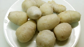 簡単!レンジよりも美味しい!里芋の皮むき