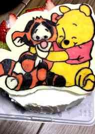 みんなが作ってる バースデーケーキ プーさんのレシピ クックパッド 簡単おいしいみんなのレシピが371万品