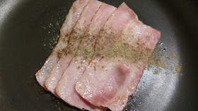ベーコン焼き炒め⭐ベーコン弁当おかず簡単