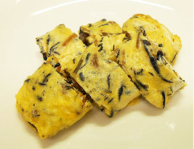 ひじき入りだし巻き玉子焼き