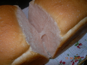 残り物のホイップクリームで・・✿食パン✿