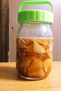 生姜の蜂蜜煮風