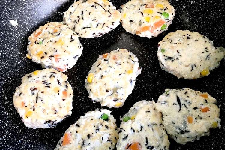 離乳食後期 ひじき入り具沢山ハンバーグ レシピ 作り方 By チビそうママ クックパッド 簡単おいしいみんなのレシピが360万品