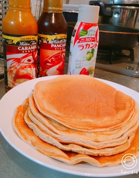 低糖質プロテインパンケーキ!糖質2.0g