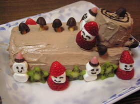 ♪アレルギーさんのクリスマスケーキ♪