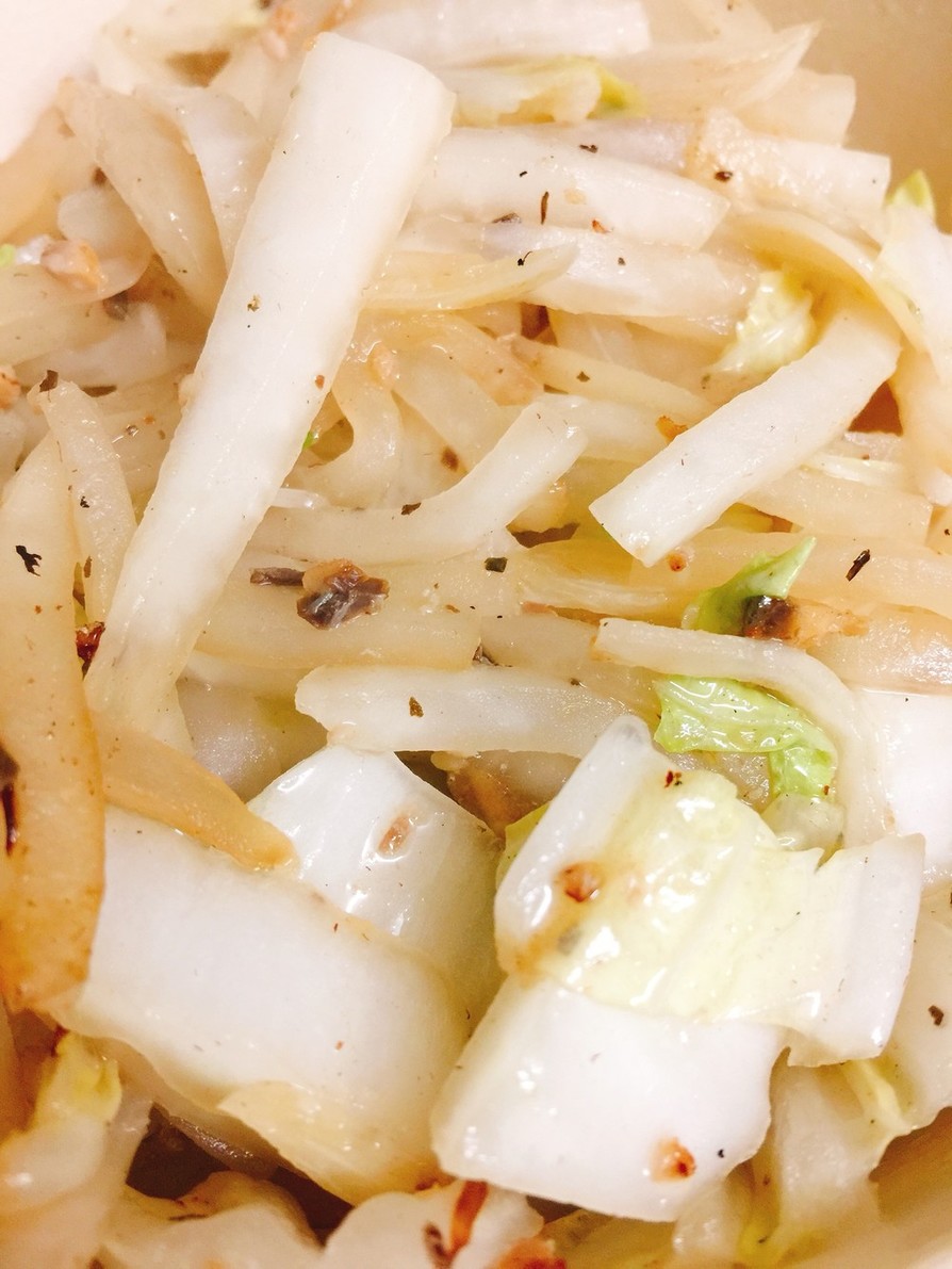 大根と白菜の炒め物の画像