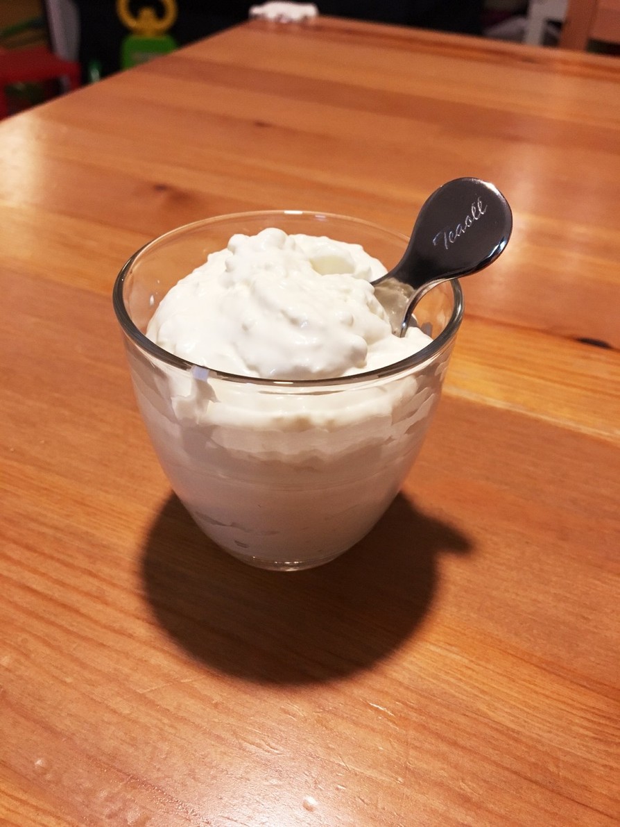 レアチーズクリームの画像