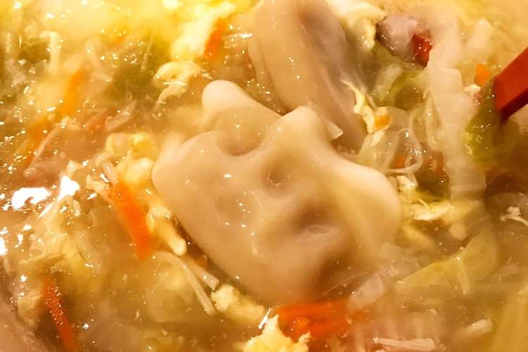 とろとろ野菜の水餃子鍋 レシピ 作り方 By 北のデビル クックパッド 簡単おいしいみんなのレシピが352万品