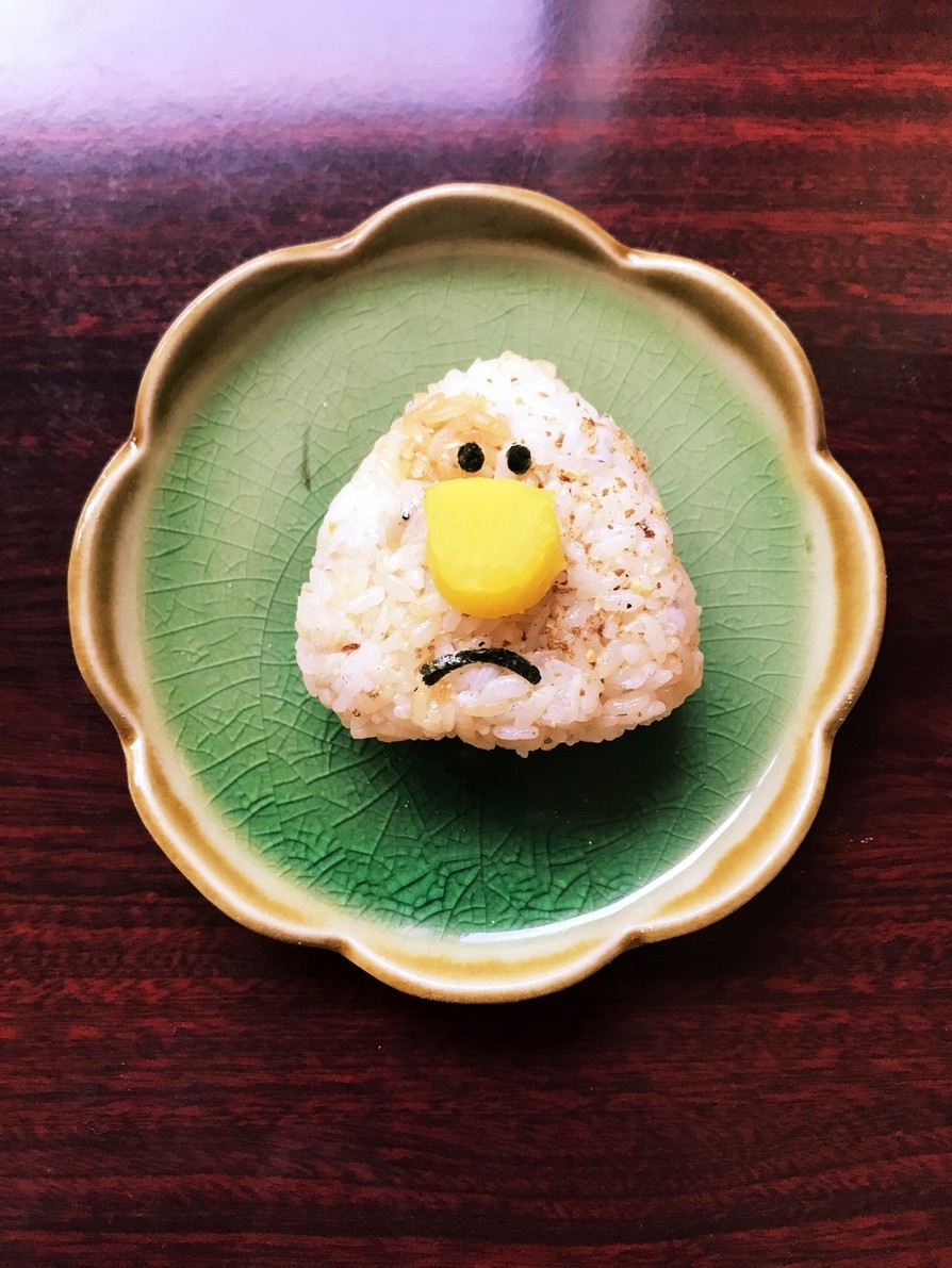 ❁しらすと麺つゆと山椒のおむすび❁の画像