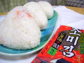 おいしい♪めんたいこのおにぎり