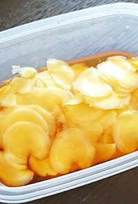 新生姜のデーツシロップ漬け☪︎作り置き
