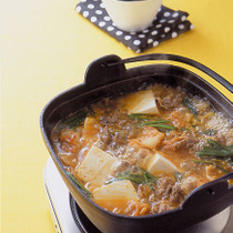 豆腐の韓国風鍋