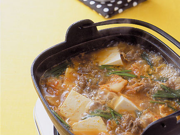 豆腐の韓国風鍋