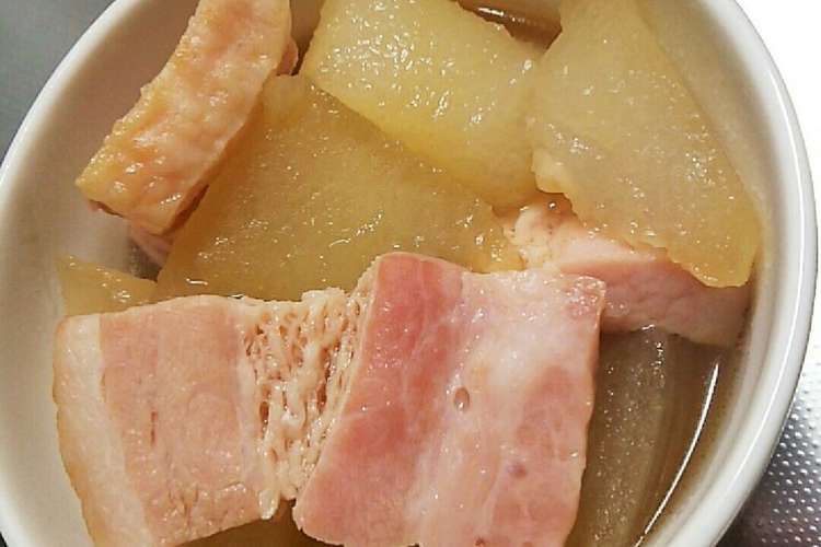 冬瓜とブロックベーコンの煮物 レシピ 作り方 By レミmama クックパッド 簡単おいしいみんなのレシピが352万品