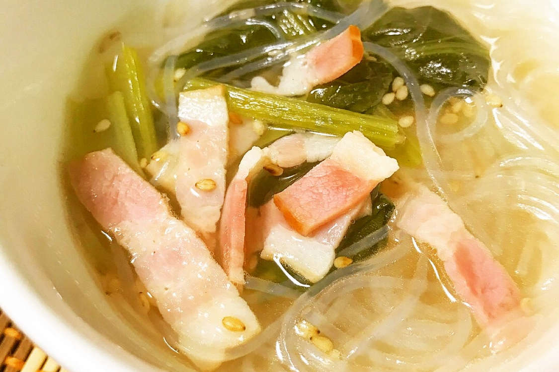 簡単 節約 ダイエット 中華風春雨スープ レシピ 作り方 By 櫻井商店 クックパッド 簡単おいしいみんなのレシピが378万品