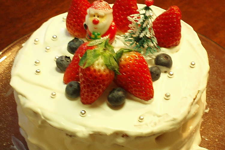 ヘルシークリスマスケーキ レシピ 作り方 By ジェリィ クックパッド