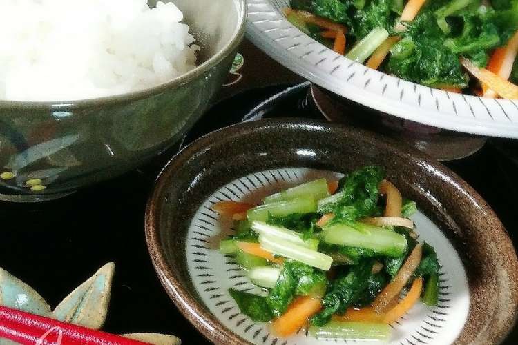 おにぎりに 簡単 失敗なし 大根葉の漬物 レシピ 作り方 By Icco000 クックパッド