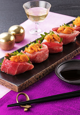 トロけるおいしさ♪濃厚で贅沢うにとろ巻き